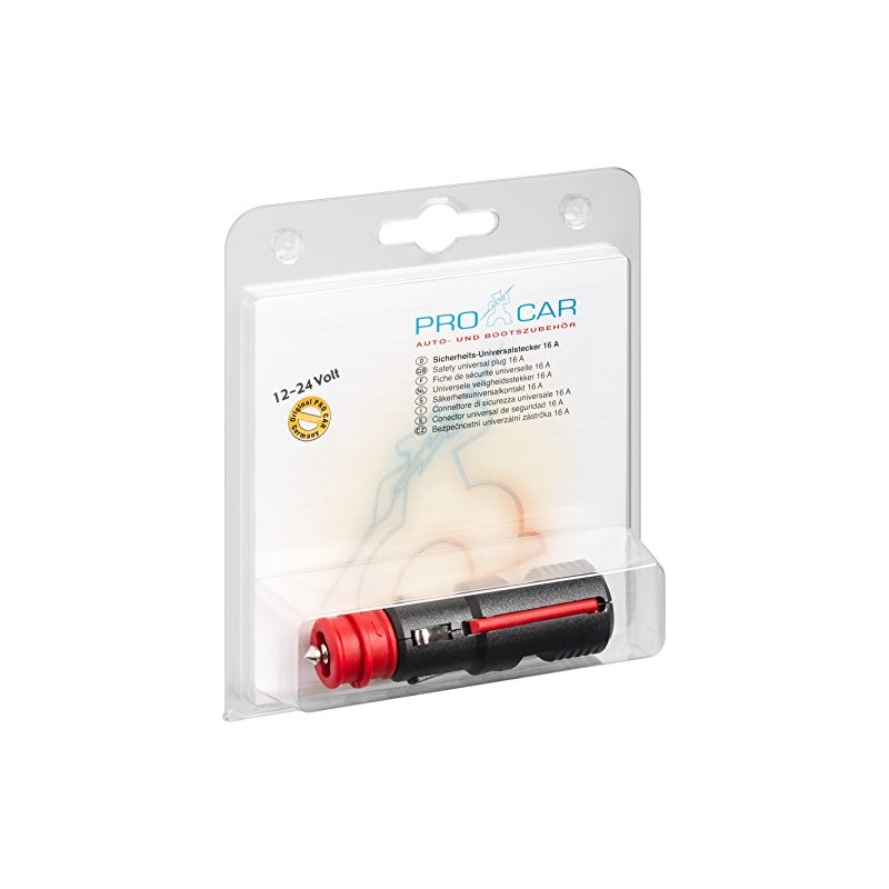 PRO CAR Angled Safety Plug with Cable