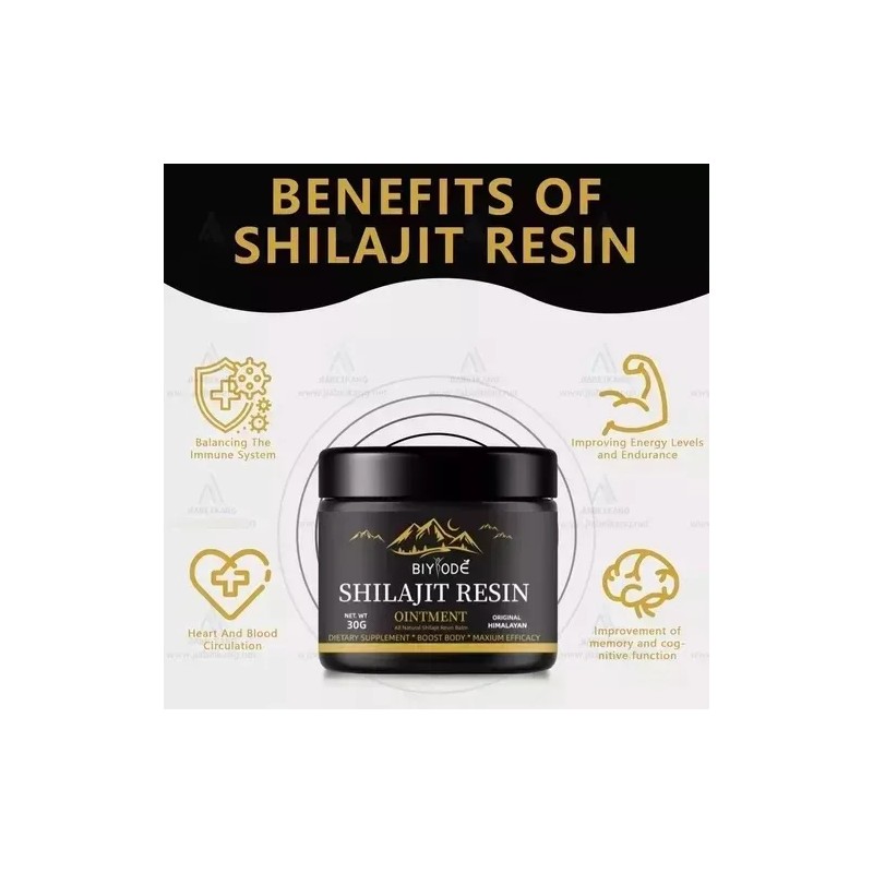 Gwynne Shilajit Resina Ntural Pura Himalaya 600mg 2pcs
