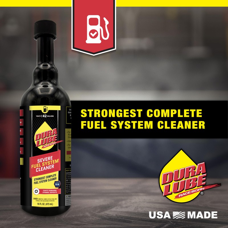 DURA LUBE Severe Fuel System Cleaner | 16 oz., 2-Pack