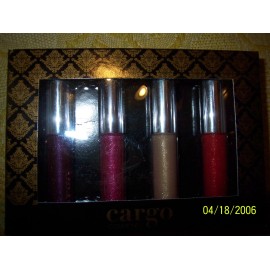 cargo COSMETICS 4 Piece Set Lip Gloss  "Let's Meet In Paris"  New Boxed Set
