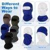 Suhine 5 Pcs Winter Balaclava Ski Mask Windproof Thermal Full