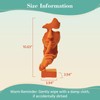 FOLKOR LIFE Thinker Statue Speak No Evil with Soft Velvety
