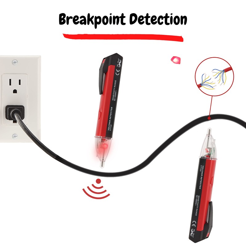 Mr. Pen Voltage Tester, Non Contact AC Voltage Detector, Electric