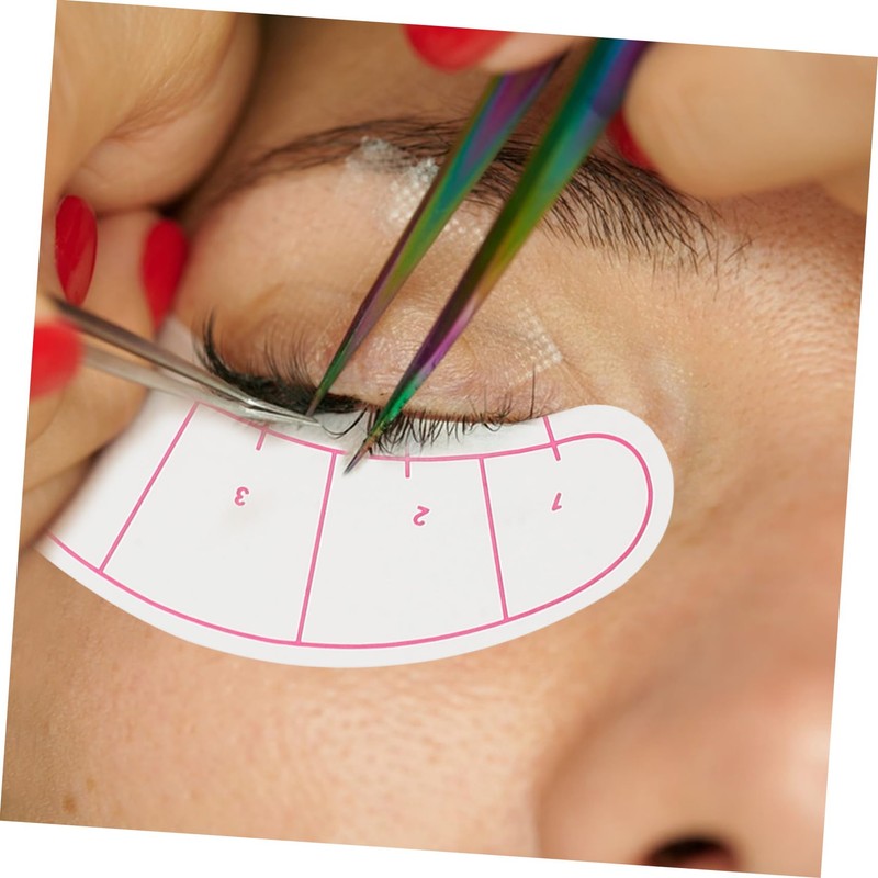 Beavorty 10sheets Accurate Eyelash Stickers Scales under Eye Pads for