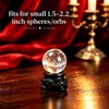 2in Crystal Ball Stand, Sturdy Desktop Ornament Display Pedesta