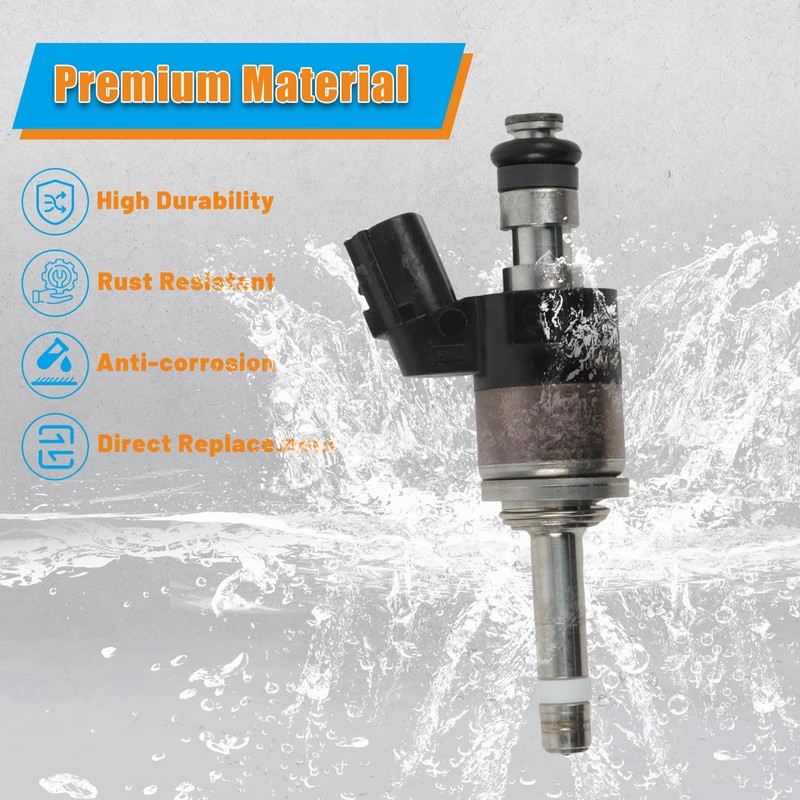 FIWARY 4pcs Fuel Injectors fits for Honda Accord 2018-2020, CR-V
