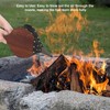 Fire Stove Blower Wooden Manual Fire Place Bellow for Fire