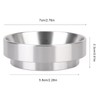 Haosie 58mm Dosing Funnel, Aluminum Alloy Magnetic Coffee Dosing Ring,
