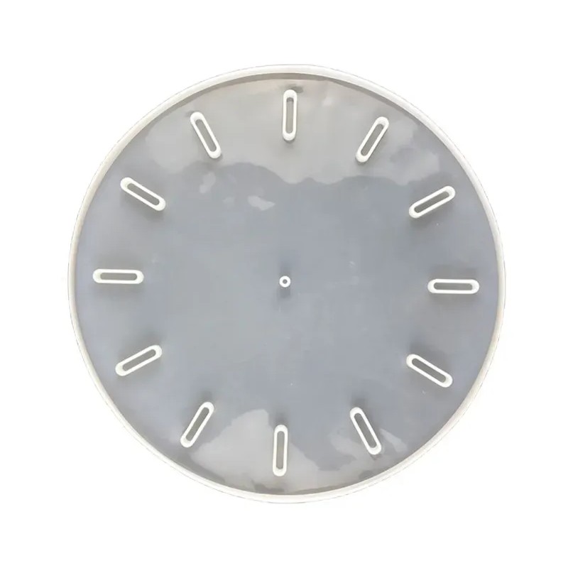 Molde De Silicona Para Reloj 5636 Redondo, 1 Pieza