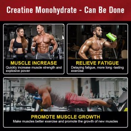 CREATINE Monohydrate Pills 3500mg Per Serving Muscle Growth Building Supplement