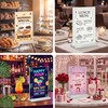 ZORUMOI Acrylic Sign Holder 4x6, 15 Pack Clear Double-Sided Vertical