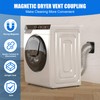Magnetic Dryer Vent Coupling, Magnetic Dryer Vent Connector Kit, Strong