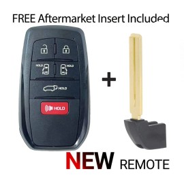 2X For 2021-2023 TOYOTA SIENNA Smart Keyless Remote Fob HYQ14FBX+NEW KEY INSERT