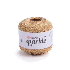 YarnArt Sparkle - Metallic Glitter Yarn, Fine Lightweight Yarn for Crochet & Knitting, Amigurumi, Cardigans, Shawls, Bag Making, Soft Craft Yarn (1309)