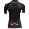 Cressi Women's Rash Guard, Black Pink, XS UK