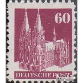 Bizonal (Allied Cast) 93W IIa B unmounted mint/never hinged ** MNH 1948 Buildings (Stamps for collectors) Christianity