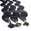 hair2heart Extensions Echthaar Bondings Gewellt - 25 Strähnen 1g 50cm