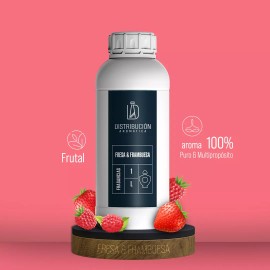 Distribución Aromática Esencia Fresa Frambuesa Para Diversas Aplicaciones 50 Ml