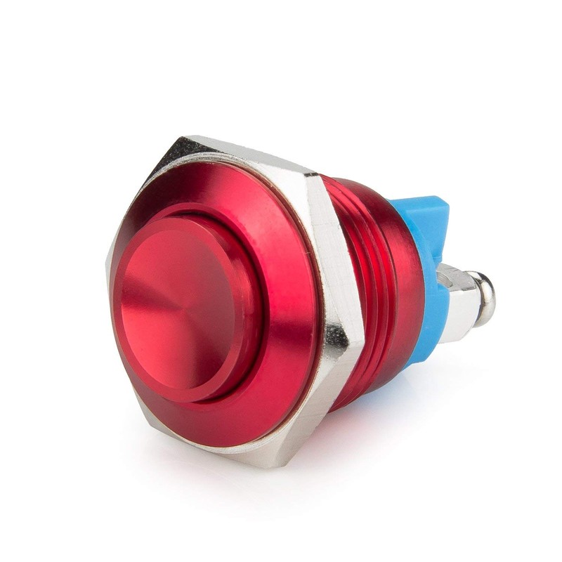 RUNCCI-YUN 16MM Push Button Switch on/off Lockless Momentary Button Power