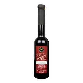 Ciacco Barolo Italian Vinegar - 100% DOCG Barolo Nebbiolo Grapes 8.45 fl.oz (250ml)