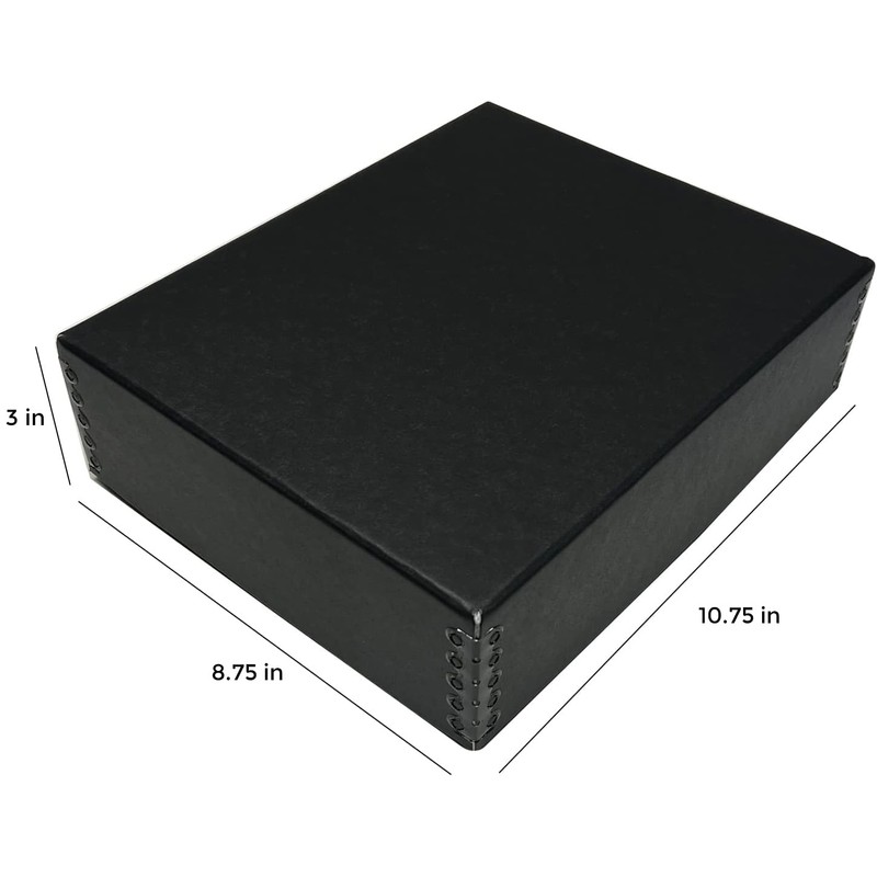 Lineco, 8x10 Museum Archival Storage Box, Drop Front Design with