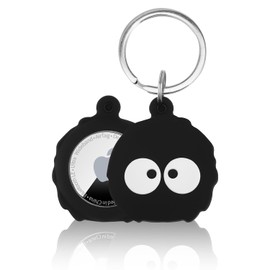 Soft Silicone AirTag Key Ring Case - Anti-Lost Protector