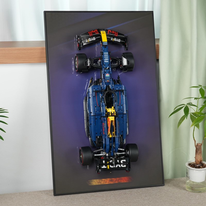 Display Wallboard for Technic Oracle Red Bull Racing RB20 F1