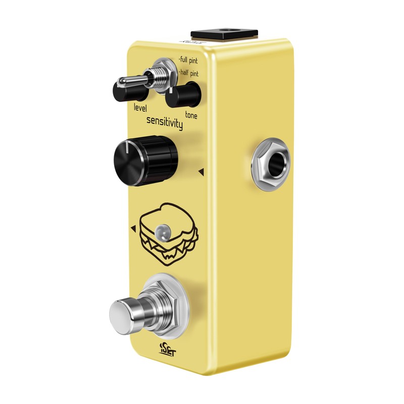 ISET Sandwich Compressor Guitar Pedal Comp for Electric Guitar Bass