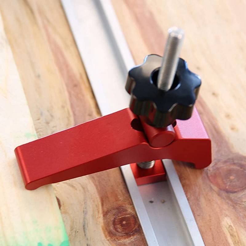 Aluminum Alloy Quick Acting Hold Down Clamp T-slot T-track Clamp