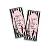 Paris Candy Bar Wrappers for Chocolate Bar Favors - Sweet