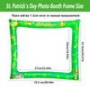LMSHOWOWO St. Patrick's Day Inflatable Photo Booth Frame, with 35