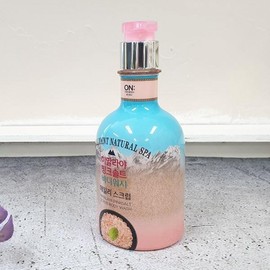 Belmont Spa Pink Salt Scrub Wash 400ml