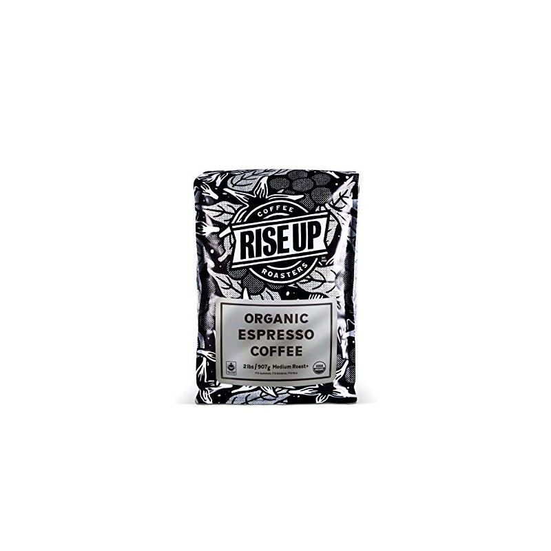 Organic Espresso, Certified Fair Trade Organic Coffee, 2 Pound, Whole