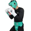 Geezers Elite Pro Bar Faced Headguard (Mint Green)