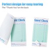ZPARIK 48 Pack Green Guest Checks Books for Servers Server