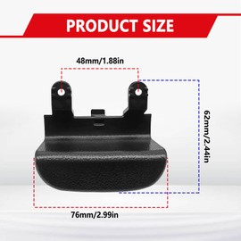 Icyhaws Center Console Latch, Compatible with F0rd F250 F350 F450 F550 Super Duty Excursion 2001-2005, Ford F150 1997-2003, Replaces #4C3Z-15061A86-BAA 924-855