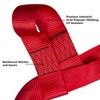 CARBOLE 2pack Car Tire Basket Straps Adjustable Wheel Net Set