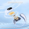 OWS Open Ear Headphones Wireless Bluetooth 5.4 Sports Ultra Open