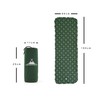 WANDERFALKE® Ultralight Inflatable Sleeping Mat – XL Width 66 cm