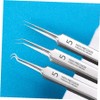 Precision Tweezers Ingrown Hair Removal Beauty Tweezers Eyelash Extensions Eyebrow Grooming Beauty Tool Stainless Steel, 1 Piece, L Shape / 정밀 핀셋 인그로운 매몰모 제거 미용 트위저 속눈썹 연장 눈썹 정리 뷰티 도구 스테인리스, 1개, L자형