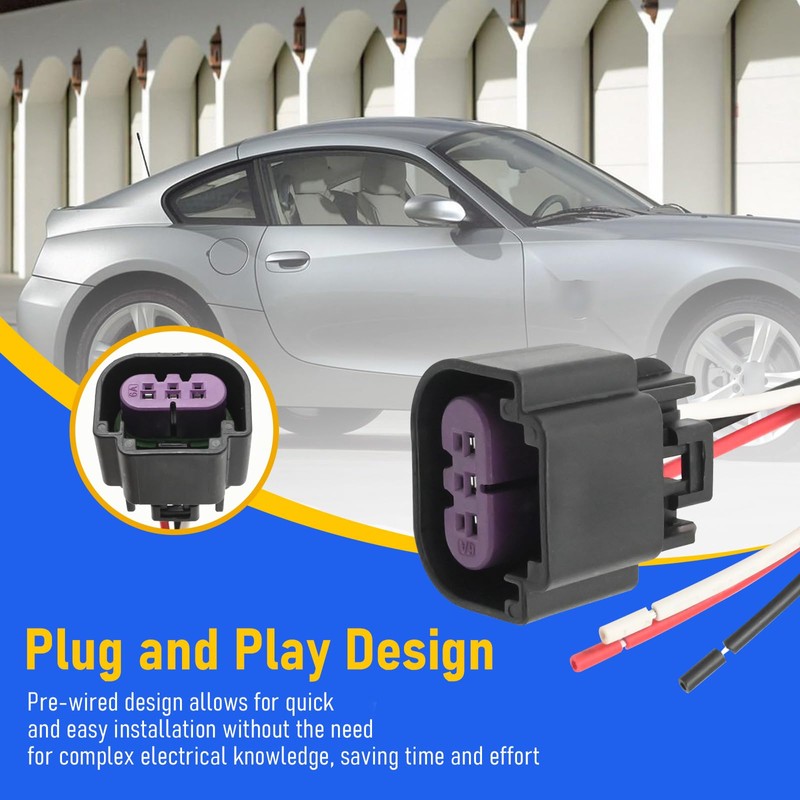 Hoypeyfiy Flex Fuel Sensor Connector Replacement for GM E85 Flex