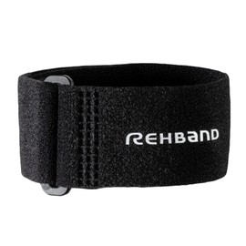 Rehband Tennis Elbow Bandage 1 Piece One Size Unisex Tennis Elbow and Golf Arm Cuff Colour: Black, Size: One Size