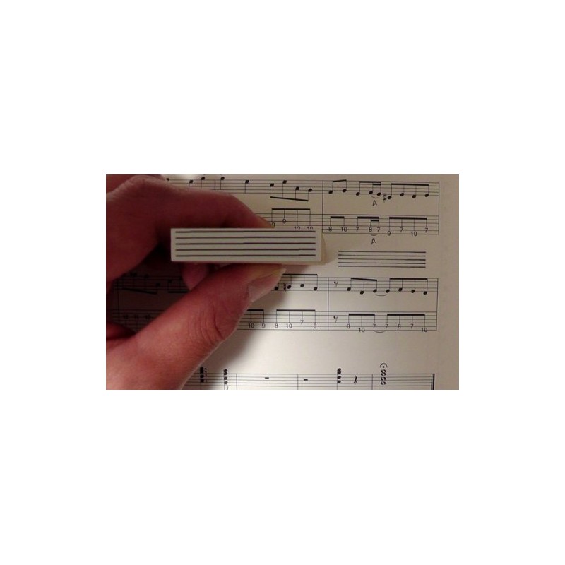 五線譜 Stamp 6 mm Wide [Piano Tabs or Solo Music Notes,