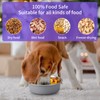 Slow Feeder Dog Bowls Insert, Animire Soft Silicone Slow Eating