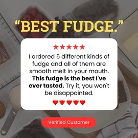 Uncle Butch's Fudge Variety Pack - Trio of Creamy Fudge Flavors - Real Butter, Smooth Texture, Perfect Snack & Gift - Freshly Made - Flavors: Orange Cream/Turtle/Strawberry Cheesecake
