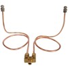 MCAMPAS Pilot Tube 3/16" OD X 20" Copper Pipe Bendable