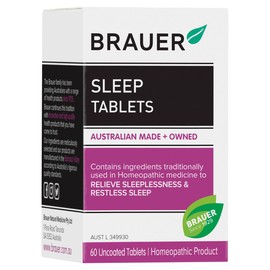 Brauer Natural Sleep and Insomnia Relief 60 Tablets