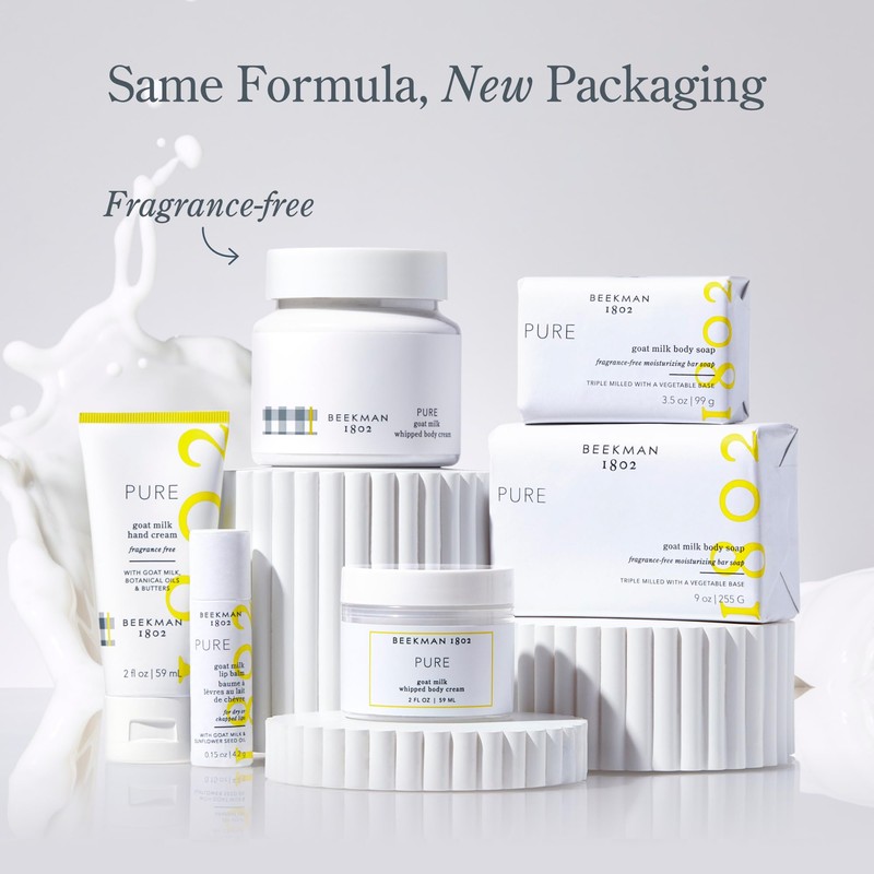 Beekman 1802 Goat Milk Soap Bar with Botanical Oils &