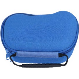 Estuche de Almacenamiento para Controlador de Juegos, Portátil de Nailon Duro con Cremallera Metálica, Estuche Protector para Controladores Serie X S (BLUE)