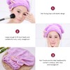 Toallas de Microfibra para Cabello de Secado Rápido, Suaves y